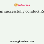 Who can successfully conduct Research?