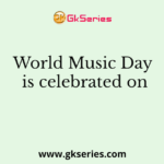 World Music Day is celebrated on