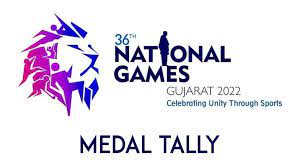 36th National Games medal tally topped by Services Sports Control Board