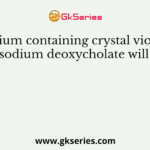 A medium containing crystal violet dye plus sodium deoxycholate will allow