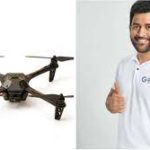 Dhoni launches made-in-India 'Droni' drone