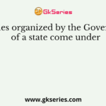 Lotteries organized by the Government of a state come under