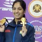 Ramita Jindal wins gold in 10 meter Air Rifle Women Junior event at ISSF