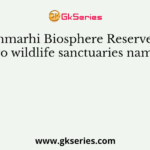 The Pachmarhi Biosphere Reserve consists two wildlife sanctuaries named