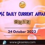 UPSC Daily Current Affairs Quiz