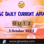 UPSC Daily Current Affairs Quiz