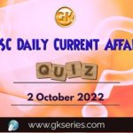 UPSC Daily Current Affairs Quiz