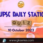 UPSC Daily Static Quiz