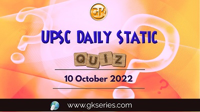 UPSC Daily Static Quiz