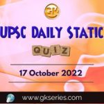 UPSC Daily Static QUIZ
