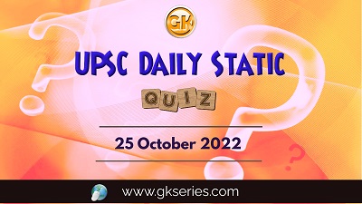 UPSC Daily Static Quiz