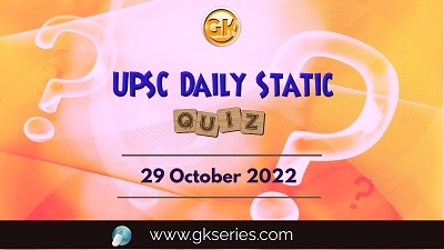 UPSC Daily Static Quiz