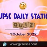 UPSC Daily Static Quiz (25)