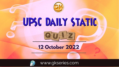 UPSC Daily Static Quiz