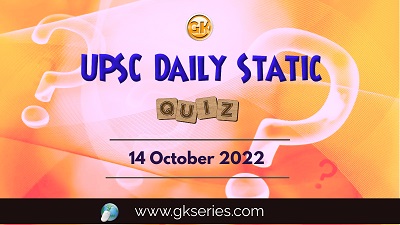 UPSC Daily Static Quiz