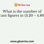 What is the number of significant figures in (3.20 + 4.80) × 105?