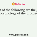 Which of the following are the growth morphology of the protozoa?