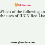 Which of the following are the uses of IUCN Red List?