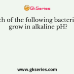 Which of the following bacteria can grow in alkaline pH?