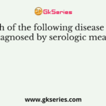 Which of the following disease is best diagnosed by serologic means?