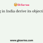 planning in India derive its objectives from