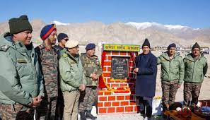 Rajnath Singh virtually launches two helipads in Ladakh, unveils 75 infra projects