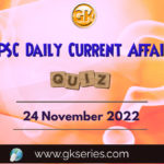 UPSC Daily Current Affairs Quiz
