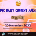 UPSC Daily Current Affairs Quiz