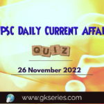 UPSC Daily Current Affairs Quiz