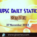 UPSC Daily Static Quiz