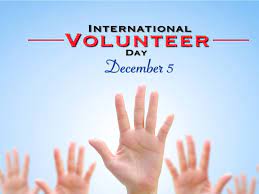 International Volunteer Day for Economic and Social Development: 5 December