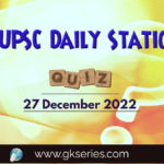 UPSC Daily Static Quiz