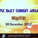 UPSC Daily Current Affairs Quiz