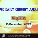 UPSC Daily Current Affairs Quiz