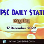 UPSC Daily Static Quiz