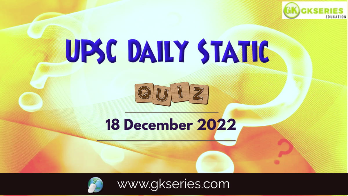 UPSC Daily Static