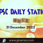 UPSC Daily Static Quiz