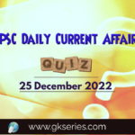 UPSC Daily Current Affairs Quiz