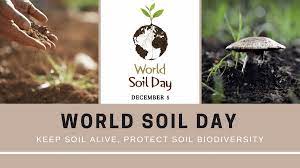 World Soil Day observed on 5th December
