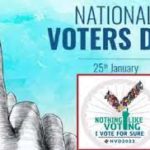 13th National Voters Day celebrates on 25th January 2023