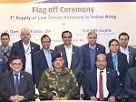 Bharat Petroleum launches low smoke superior kerosene oil for the Indian Army
