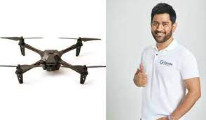 Former cricketer MS Dhoni, Garuda Aerospace launch surveillance drone named Droni