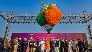 Gujarat CM Bhupendra Patel inaugurates 2023 International Kite Festival