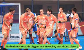 Hockey World Cup 2023, Netherlands records biggest win in Hockey World Cup history