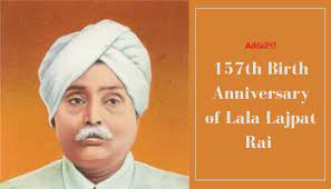 India Observes 158th Birth Anniversary of Freedom Fighter Lala Lajpat Rai