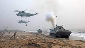 Indian Navy conducts “AMPHEX 2023” mega exercise in Andhra
