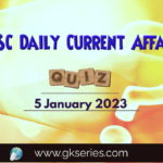 UPSC Daily Current Affairs quiz