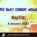 UPSC Daily Current Affairs Quiz