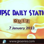 UPSC Daily Static Quiz
