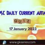 UPSC Daily Current Affairs Quiz